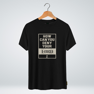 One Ummah BD 'How can you deny your lord' Design Classic Round Neck Half Sleeve T-shirt for Men - (CMTHC-CAD30)