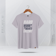 One Ummah BD Mens Premium T-Shirt - Hard work beats talent