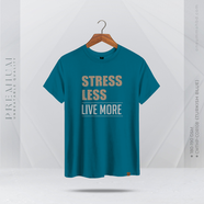 One Ummah BD Mens Premium T-Shirt - Stress Less, Live More