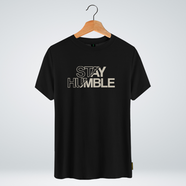 One Ummah BD 'Stay humble' Design Classic Round Neck Half Sleeve T-shirt for Men - (CMTHC-CAD34)