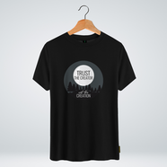 One Ummah BD 'Trust the creator' Design Classic Round Neck Half Sleeve T-shirt for Men - CMTHC-CAD194