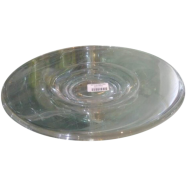 Opal Glass Centerpiece Platter Round Single Pcs - 1P01703E