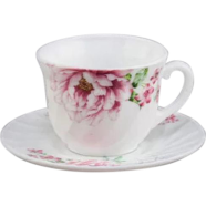 Opal Glass Cup and Saucer - X190/107