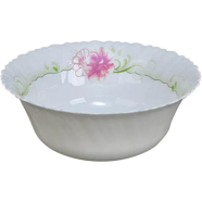 Opal Glass Deep Bowl 6 Pcs Set, 6 Inch