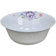 Opal Glass Deep Bowl Single Pcs - 8inch - LHW80/107