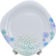 Opal Glass Dinner Plate Square Shape, 11inch - FFP115/815 icon