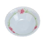 Opal Glass Flat Bowl Single Pcs, 8.5 Inch - LHDW85/809