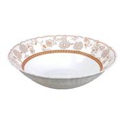 Opal Glass Flat Bowl Single Pcs , 8.5 Inch