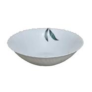 Opal Glass Flat Bowl Single Pcs - 8.5 Inch - LHDW85/807