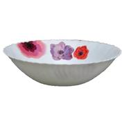 Opal Glass Flat Bowl Single Pcs, 8.5 Inch - LHDW85/805