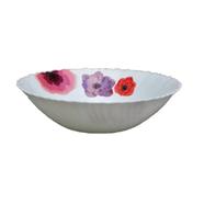 Opal Glass Flat Bowl Single Pcs - 9.5 Inch - LHDW95/805