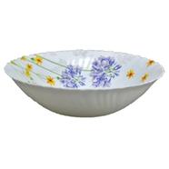 Opal Glass Flat Bowl Single Pcs - 9.5 Inch - LHDW95/504