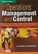 Operations Management and Control 
