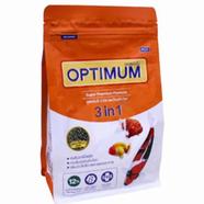 Optimum Super Premium Formila 3 in 1 Spirulina 12Percent Fish Food - 400gm icon