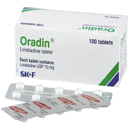 Oradin 10 mg - 10's Strip Tablet icon