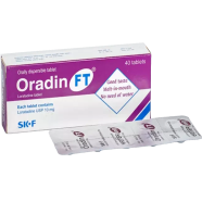 Oradin FT 10 mg - 10's Strip Tablet icon