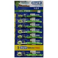 Oral-B 123 Medium Toothbrush With Neem Extract (Buy 6 Get 1 Free) - OC0037