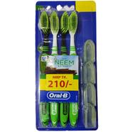 Oral- B 123 Soft Toothbrush with Neem Extract (Pack of 4) - OC0066