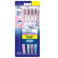 Oral-B Ultrathin Sensitive Toothbrush Buy 2 Get 2 Free (Extra Soft) - OC0108