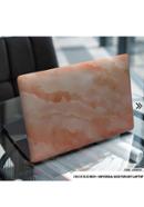 DDecorator Orange Marble Texture Laptop Sticker - (LSKN1113)