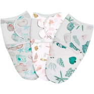 Organic Swaddle Sack ( 3PCS) Set