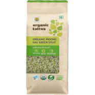 Organic Tattva Organic Moong Dal Green Split 500 gm