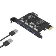 Orico PME-4U 4 Port USB3.0 PCI-E Expansion Card 