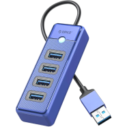 Orico PW4U-U3-BL 4 Ports USB-A To USB 3.0 HUB 