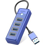 Orico PW4U-U3-BL 4 Ports USB-A To USB 3.0 HUB 