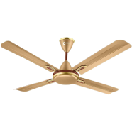 Orient 48 Inch Quadro Ornamental Ceiling Fan Golden Chocolate image