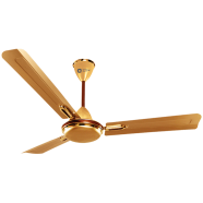 Orient Quasar Ornamental 36 Inch Ceiling Fan Golden Chocolate