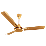 Orient Quasar Ornamental 56 Inch Ceiling Fan Golden Chocolate