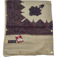 Original Kashmiri Pashmina Pure Wool Gents/Men Shawl in Wide Border