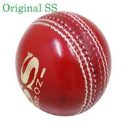 Original SS Cricket Ball - Red - 4 Part Leather