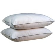 Original Shimul Fiber Head Pillow Cotton Fabric White 18x24 Inch - 77189 icon