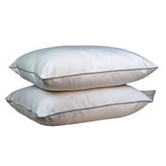 Original Shimul Fiber Head Pillow Cotton Fabric White 16x22 Inch - 77188