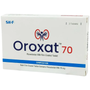 Oroxat 70 mg Tablet 3's Strip