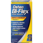 Osteo Bi-Flex Triple Strength(5) With Vitamin D Glucosamine Chondroitin Joint Health Supplement Coated Tablets 80 Count icon