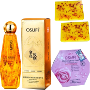 Osufi Skin Care Combo - 3 pcs (Serum, Saffron Soap and Body Cream)