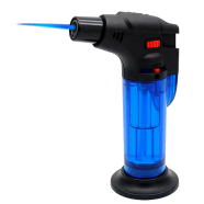 Outdoor BBQ Windproof Refillable Jet Torch Lighter Gas Flame - 1pcs