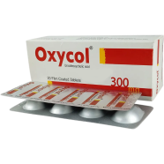 Oxycol 300mg Tablet 4's Strip
