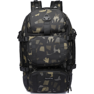 Ozuko 9386 Multi Pocket Hiking Travel Backpack (Camo)