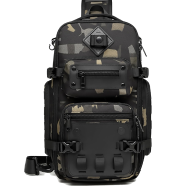 Ozuko 9585 Crossbody Bag With Camera Tripod Storage (Camo)