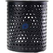 PH Metal PH Black Mesh Round Pen Holder