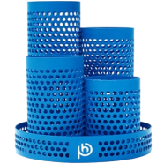 PH Navy Blue Multi-Round Metal Pen Holder - 478635