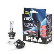 PIAA HID 6000K Bulb HL603 D2R/D2S (Toyota Corolla NZE121/NZE124, Fielder NZE121G/NZE124G,Nissan Xtrail T31/NT31,Mitsubishi Pajero V83W/V93W, MARK II JZX100/JZX110,Civic Type R FN2 More)