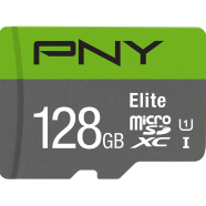 PNY Elite Class 10 U1 128GB Micro SD Memory Card