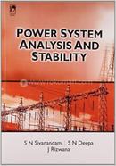 POWER SYSTEM ANALYSIS AND STABILITY