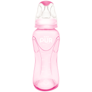 PUR Advanced Slim Neck Feeding Bottle 8oz./250ml – (Pink) - 1802 