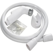 PVC Push Shower Set (White colour) icon